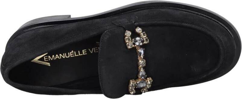 Emanuelle Vee Platte schoenen Zwart Black Dames