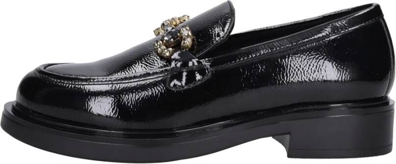 Emanuelle Vee Platte schoenen Zwart Black Dames