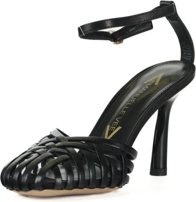 Emanuelle Vee Pumps Black Dames