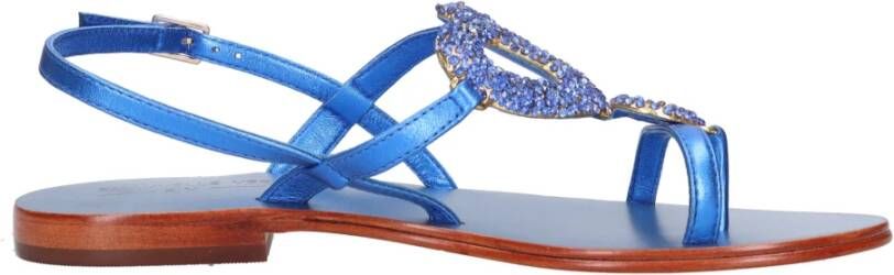 Emanuelle Vee Sandalen Blauw Blue Dames