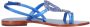 Emanuelle Vee Sandalen Blauw Blue Dames - Thumbnail 3