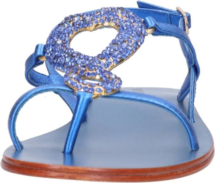 Emanuelle Vee Sandalen Blauw Blue Dames