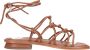 Emanuelle Vee Sandalen Bruin Brown Dames - Thumbnail 3