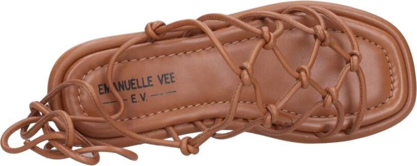 Emanuelle Vee Sandalen Bruin Brown Dames