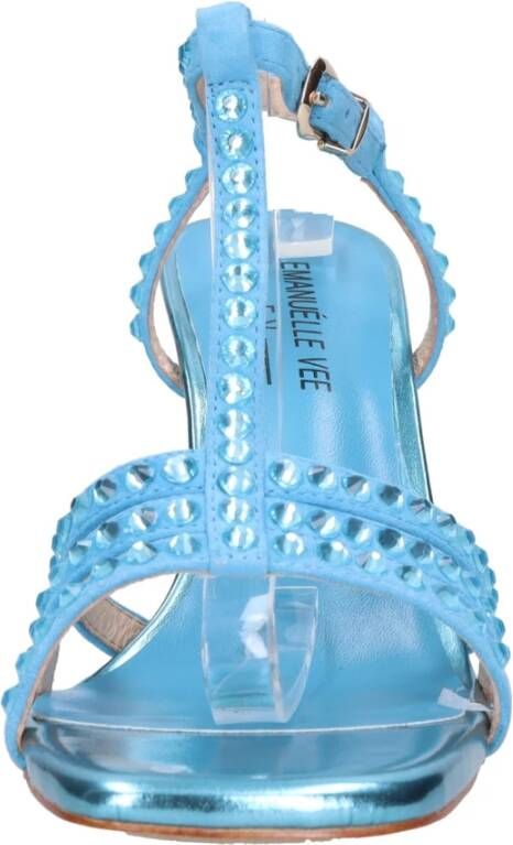 Emanuelle Vee Sandalen Clear Blue Dames