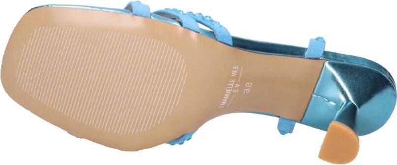 Emanuelle Vee Sandalen Clear Blue Dames