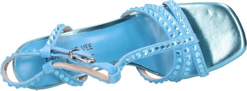 Emanuelle Vee Sandalen Clear Blue Dames