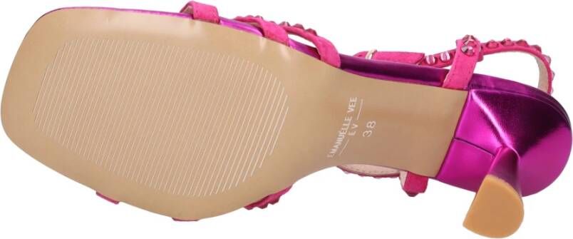 Emanuelle Vee Sandalen Fuchsia Pink Dames