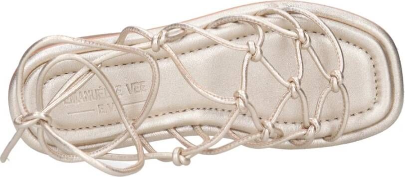 Emanuelle Vee Sandalen Goud Yellow Dames