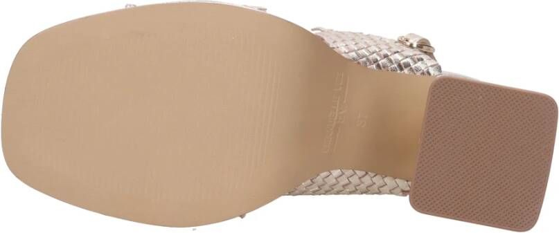 Emanuelle Vee Sandalen Goud Yellow Dames