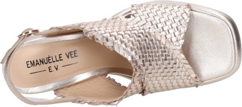 Emanuelle Vee Sandalen Goud Yellow Dames