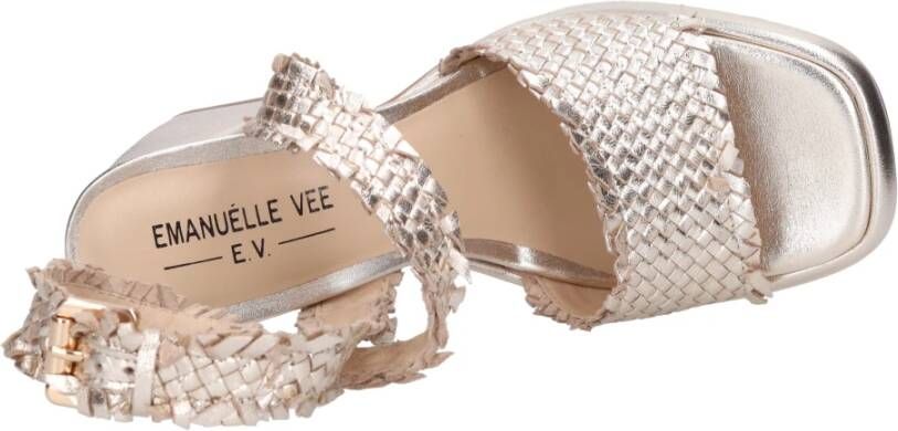 Emanuelle Vee Sandalen Goud Yellow Dames