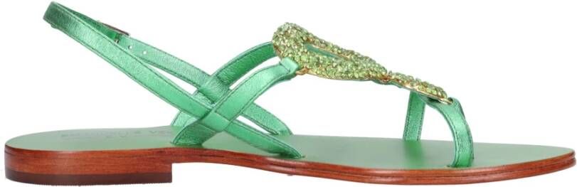 Emanuelle Vee Sandalen Groen Green Dames