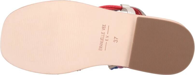 Emanuelle Vee Sandalen MultiKleur Multicolor Dames