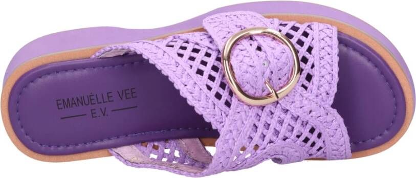 Emanuelle Vee Sandalen Paars Purple Dames