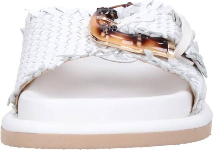 Emanuelle Vee Sandalen Wit White Dames