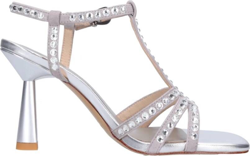 Emanuelle Vee Sandalen Zilver Gray Dames