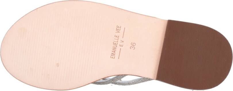 Emanuelle Vee Sandalen Zilver Gray Dames