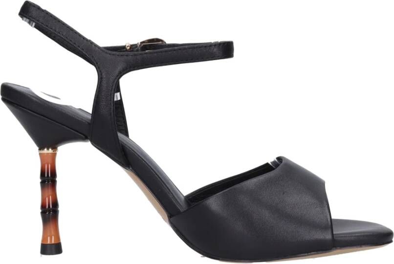 Emanuelle Vee Sandalen Zwart Black Dames