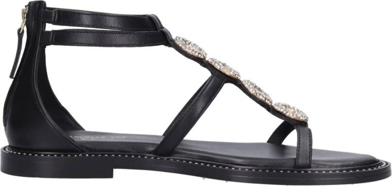 Emanuelle Vee Sandalen Zwart Black Dames