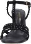 Emanuelle Vee Sandalen Zwart Black Dames - Thumbnail 4