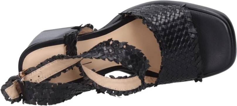 Emanuelle Vee Sandalen Zwart Black Dames