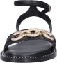 Emanuelle Vee Sandalen Zwart Black Dames - Thumbnail 4