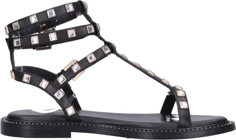 Emanuelle Vee Sandalen Zwart Black Dames