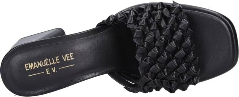 Emanuelle Vee Sandalen Zwart Black Dames