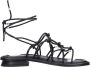 Emanuelle Vee Sandalen Zwart Black Dames - Thumbnail 3