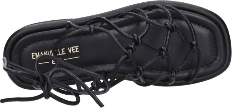 Emanuelle Vee Sandalen Zwart Black Dames