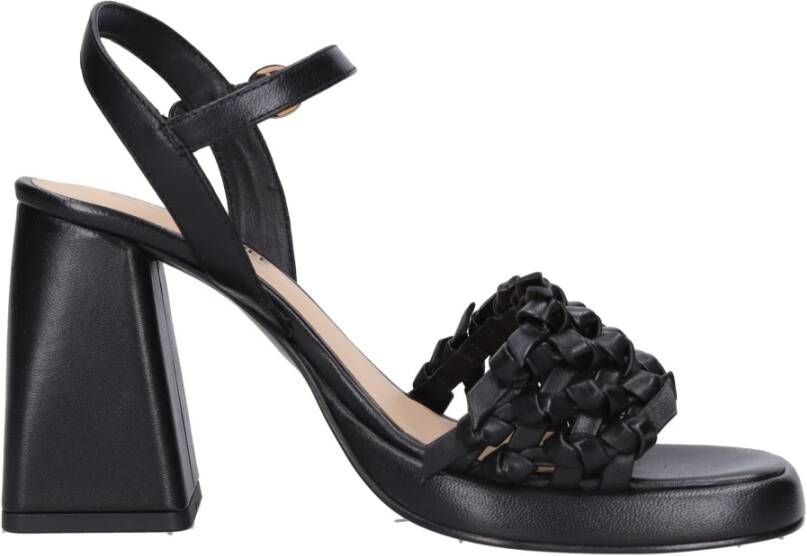 Emanuelle Vee Sandalen Zwart Black Dames