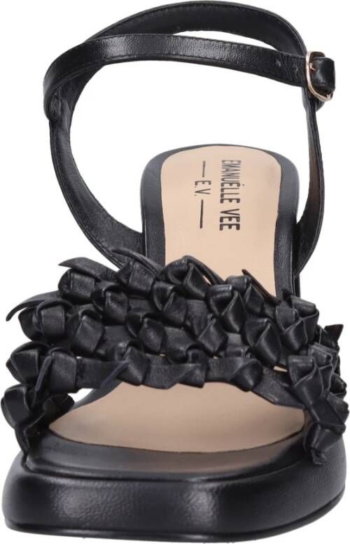 Emanuelle Vee Sandalen Zwart Black Dames