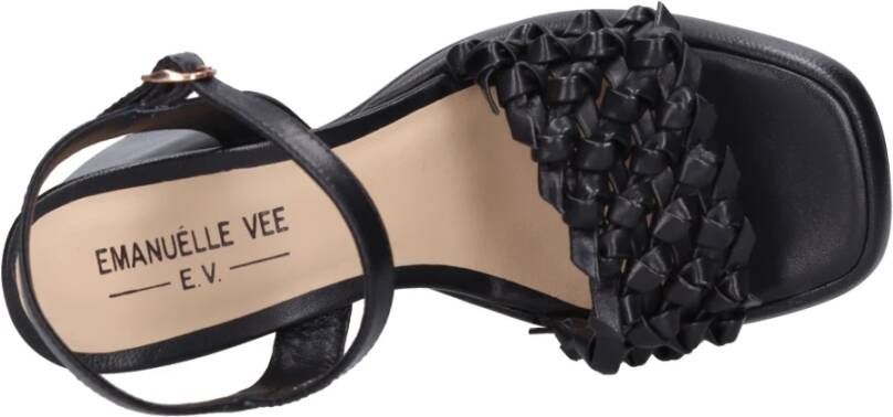 Emanuelle Vee Sandalen Zwart Black Dames