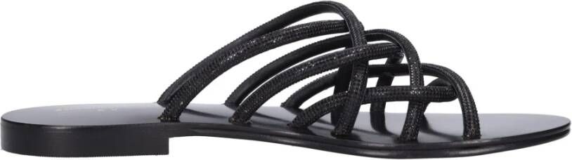 Emanuelle Vee Sandalen Zwart Black Dames