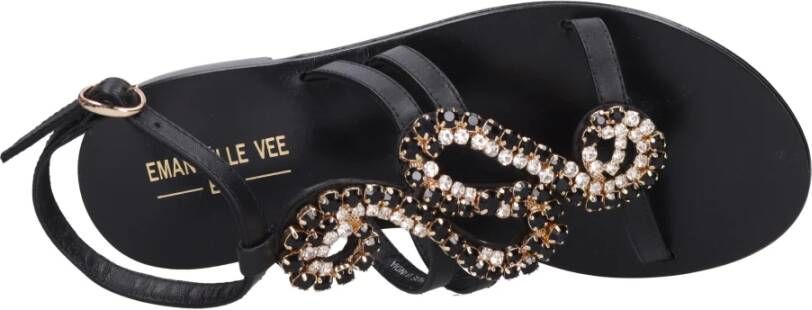 Emanuelle Vee Sandalen Zwart Black Dames