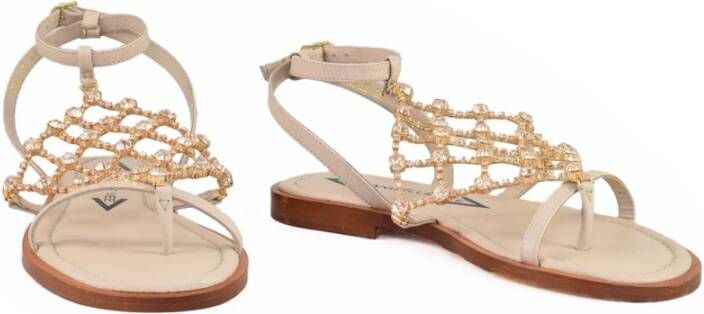 Emanuelle Vee Sandalo Beige Dames