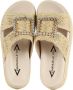 Emanuelle Vee Sliders Beige Dames - Thumbnail 5