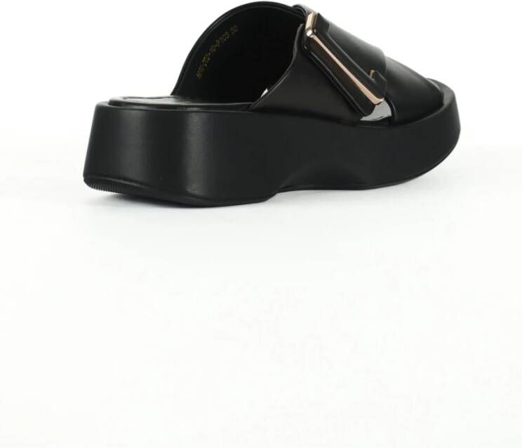 Emanuelle Vee Sliders Black Dames