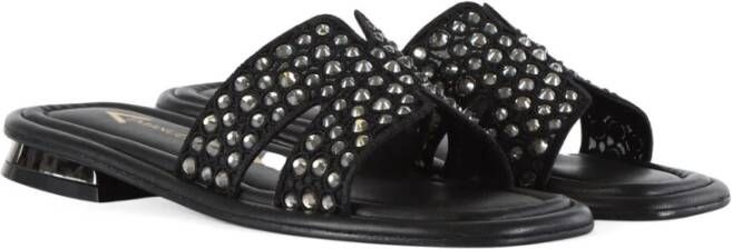 Emanuelle Vee Sliders Black Dames