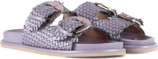 Emanuelle Vee Sliders Purple Dames