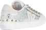 Emanuelle Vee Sneakers van leer en stof met strass Gray Dames - Thumbnail 3