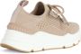 Emanuelle Vee Sneakers van stretchstof met strass Beige Dames - Thumbnail 3