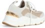 Emanuelle Vee Sneakers van stretchstof met strass White Dames - Thumbnail 3