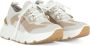 Emanuelle Vee Sneakers van stretchstof met strass White Dames - Thumbnail 4