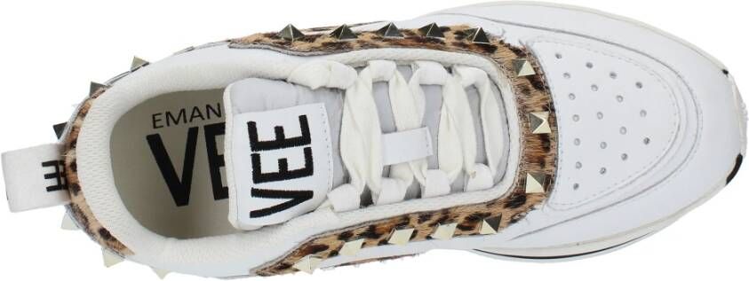 Emanuelle Vee Sneakers Wit White Dames