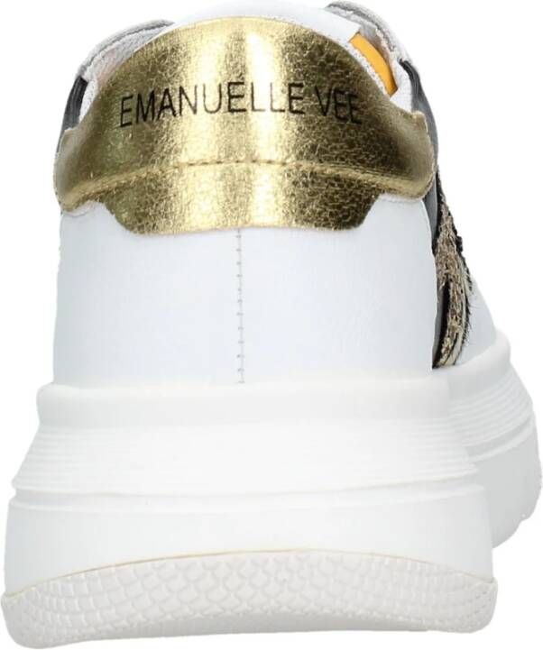 Emanuelle Vee Sneakers Wit White Dames