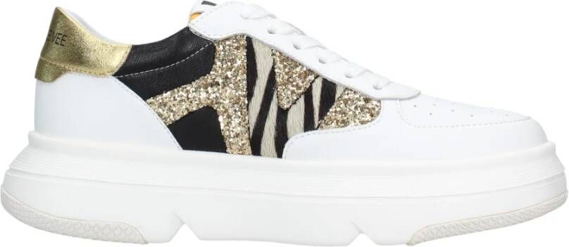 Emanuelle Vee Sneakers Wit White Dames