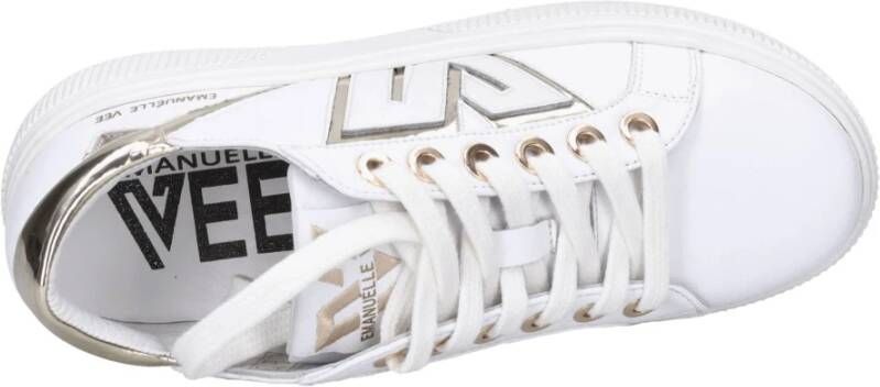 Emanuelle Vee Sneakers Wit White Dames