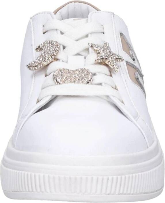 Emanuelle Vee Sneakers Wit White Dames